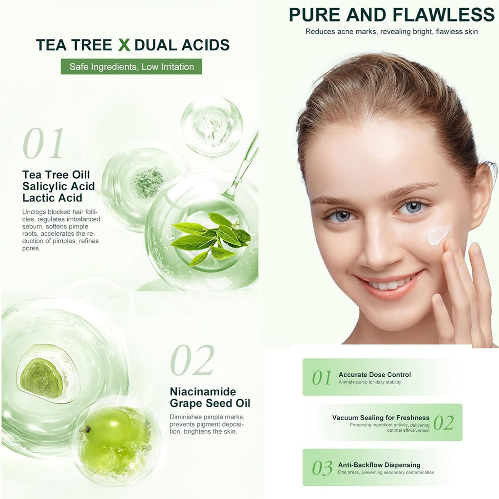 Grospe Anti Acne Cream Face Cream.Natural Ingredients Professionally Remove Acne Marks.Gently Reduce Acne For Teens & Adults Anti-acne Moisturizer Pimple Cream : Beauty & Personal Care
