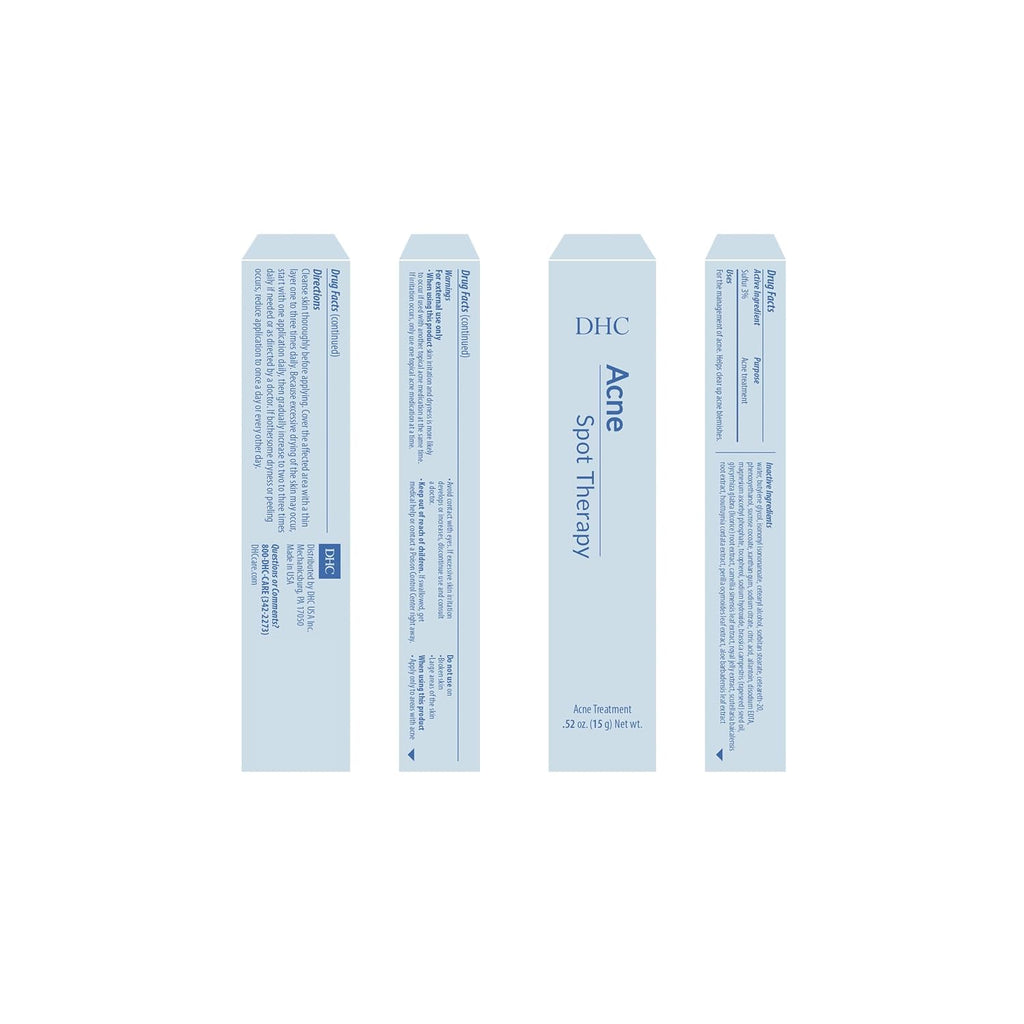 DHC Acne Spot Therapy. 0.52 oz. Net wt. : Beauty & Personal Care