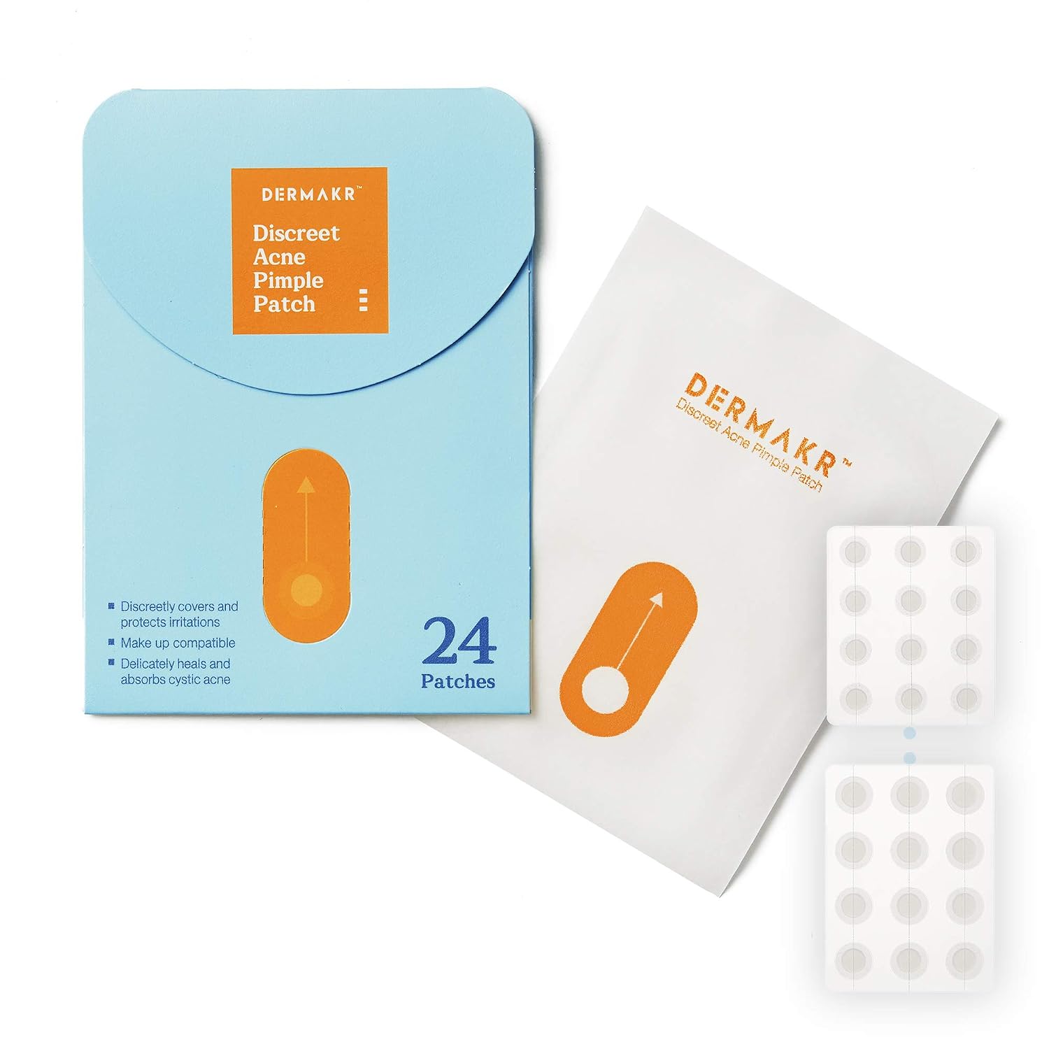 Discreet Acne Pimple Patch | Spot Cover Treatment Solution Cystic Acne Pimple Scars | Hydrocolloid Facial Stickers | Waterproof Patches Quick Healing Pimples