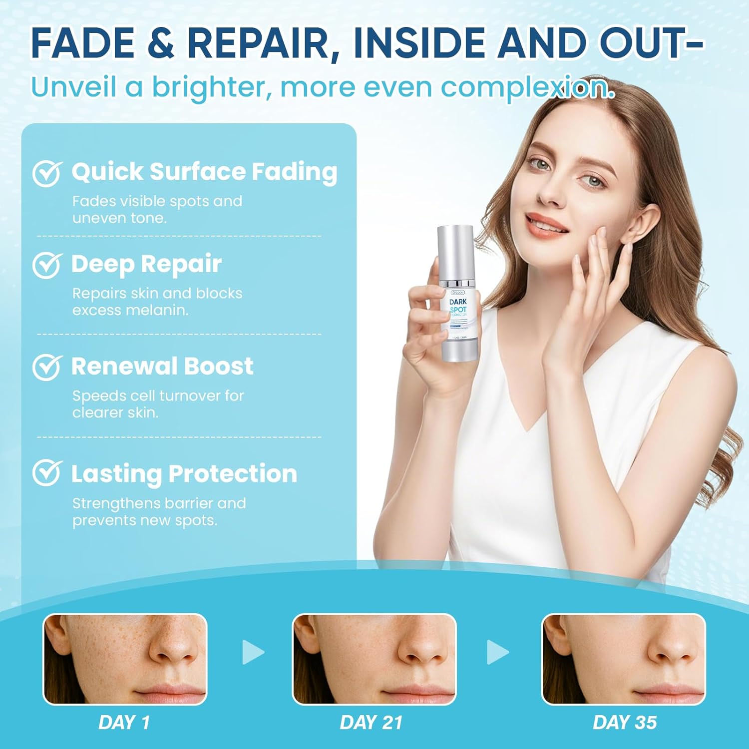 Hyperpigmentation Treatment Skin Brown Spot Age Spot Remover : Beauty & Personal Care