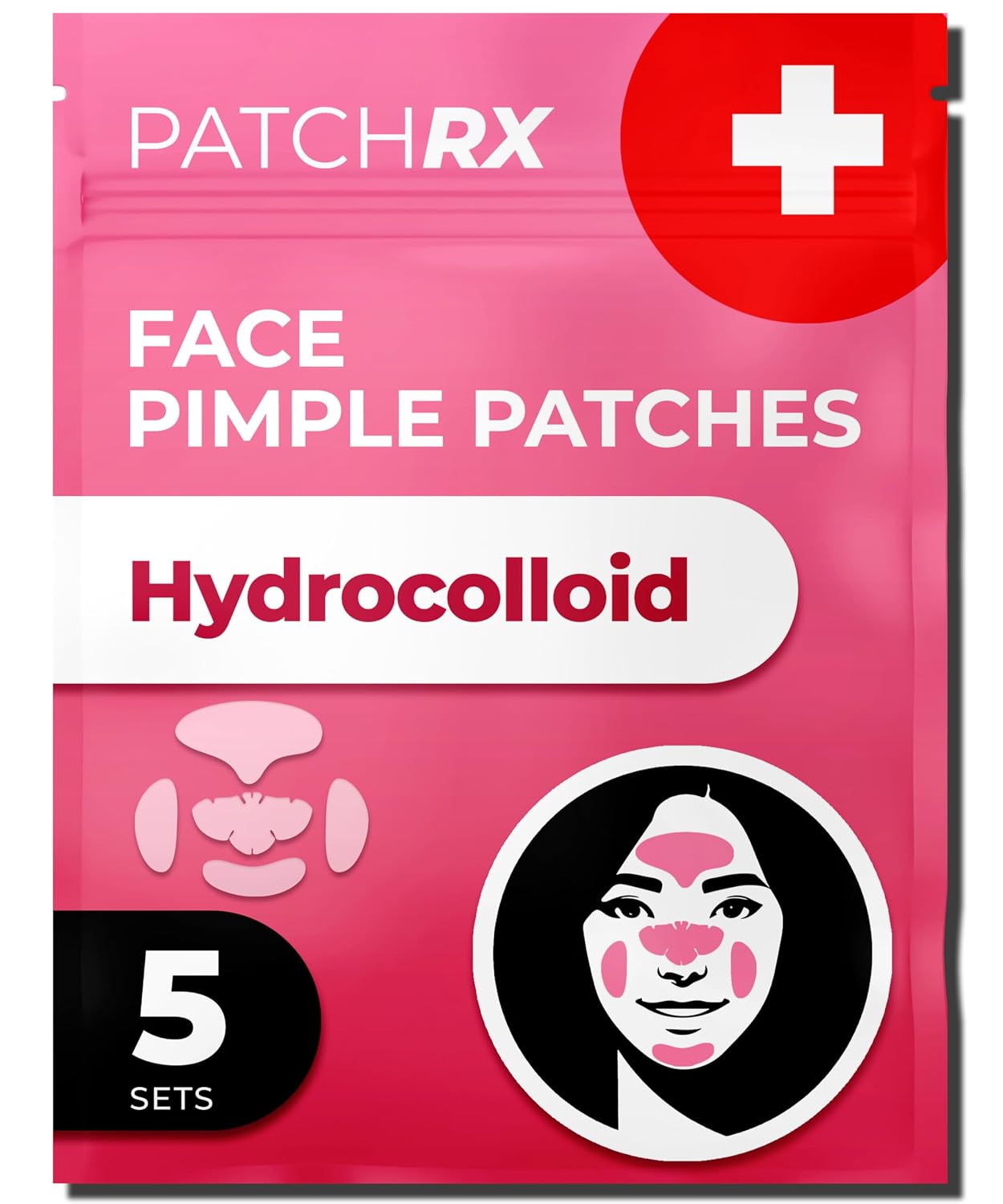 PatchRx Acne Patches (120 Count) with Tea Tree Oil. Hydrocolloid Pimple Patches for Face - Zit Patch Acne Dots - Pimple Patch with 3 Size Acne Stickers : Everything Else