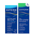 Acne Skin Care Kit. Differin Gel Retinoid Acne Treatment for Face with 0.1% Adapalene & 5% Benzoyl Peroxide Face Wash & Body Wash. Designed for Pimple and Acne Prone Skin