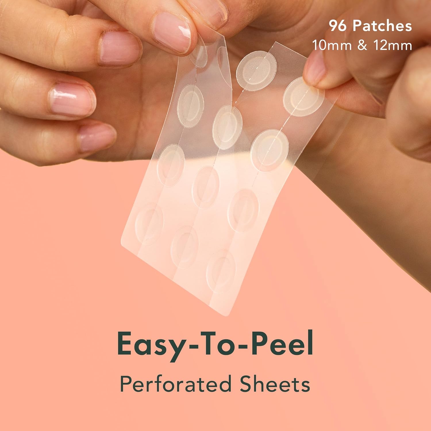 Rael Pimple Patches. Miracle Invisible Spot Cover - Hydrocolloid Acne Pimple Patch. Absorbs Zits & Blemish. Korean Skin Care. 2 Sizes (96 Count) : Beauty & Personal Care