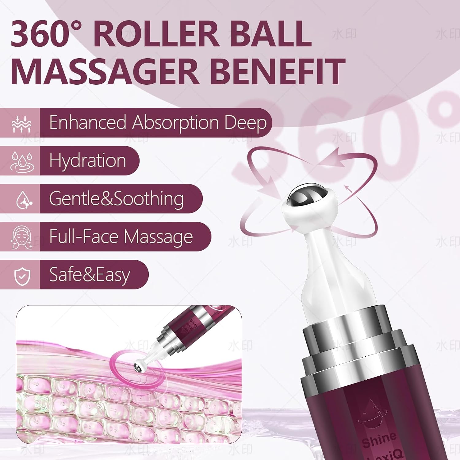 Dark Spot Remover for Face with 360° Roller Massage Ball. Dark Spot Corrector Serum for face. Fade Sun Spot Age Spot Brown Spot for All Skin Types. 0.7 fl. oz : Beauty & Personal Care