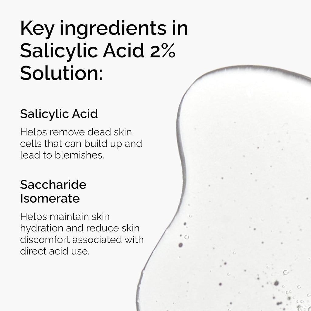 The Ordinary Salicylic Acid 2% Solution. Acne-Fighting Serum for Blemish-Prone Skin.