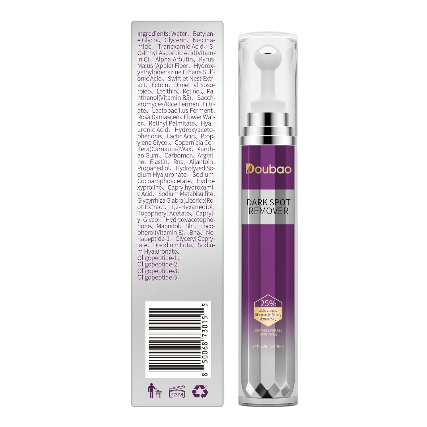 Dark Spot Remover for Face and Body. Age Spot Sun Spot Freckles Remedy Corrector Serum.Melasma Treatment for Face. Advanced Fade Cream for Uneven Skin Tone with 360° Roller Massage Ball. 0.5 FL oz : Beauty & Personal Care