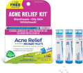Acne Relief Kit for Blackheads. Oily Skins. Whiteheads on The Face and Body - 3 Count (240 Pellets) : Health & Household