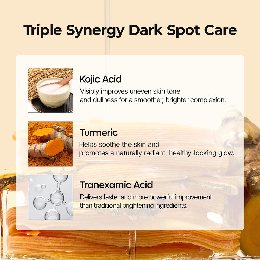 TX Kojic Acid Turmeric Toner Pads with Tranexamic Acid. Brightening Toner Pad for Pigmentation & Dark Spot Care. Gentle Keratin Care for Radiant Skin. Korean Skincare. 70 Sheets : Beauty & Personal Care
