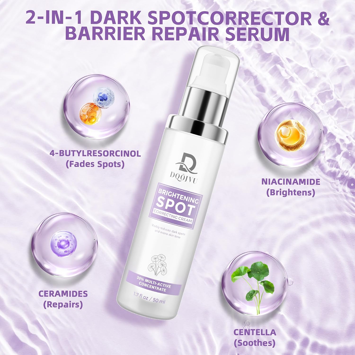 Dark Spot Remover for Face & Body. Corrects Sun Spots. Age Spots & Acne Marks. Skin Lightening Cream for Intimate Areas. Knees. Bikini Line. Tone Repair Formula for Women & Men (1.7 Fl Oz) : Beauty & Personal Care