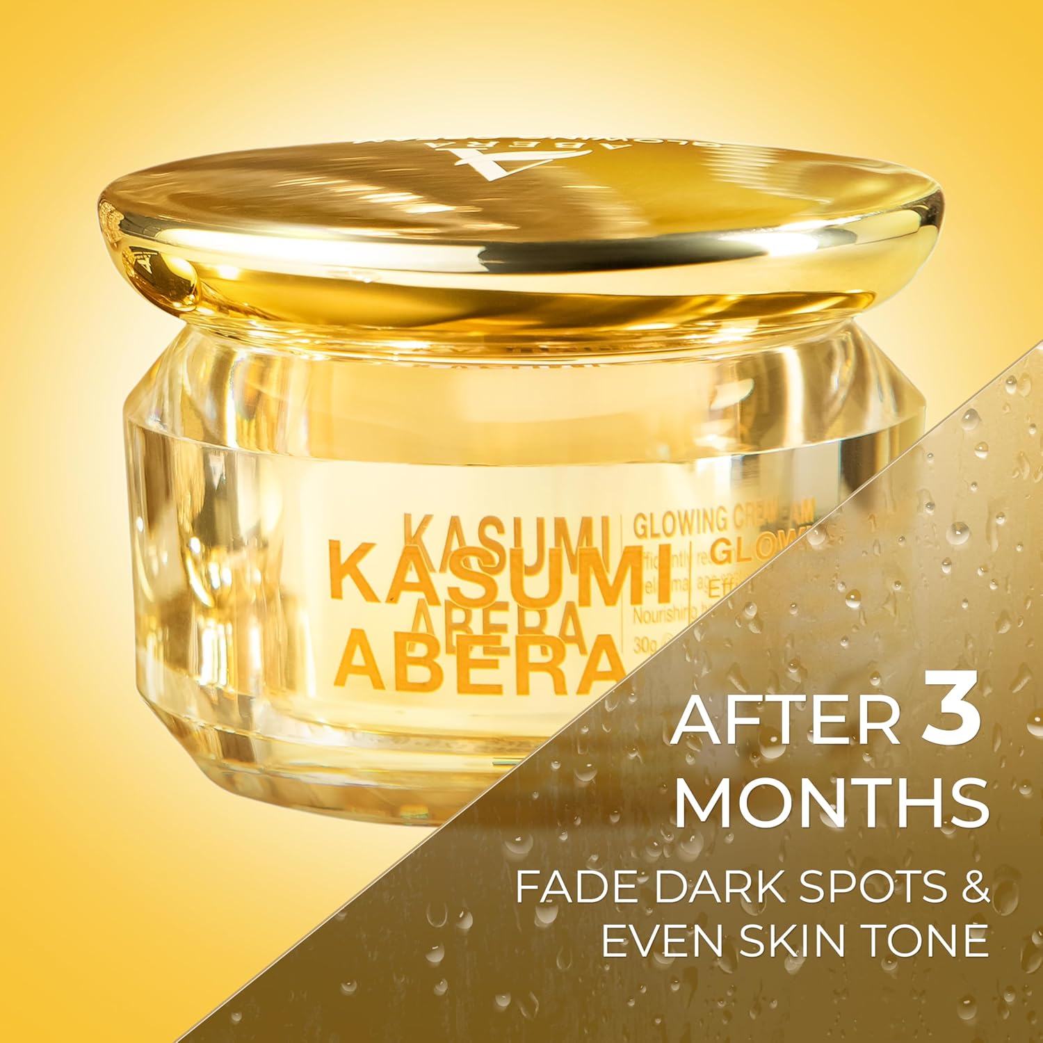 Kasumi Glowing Cream. Melasma Treatment For Face with Niacinamide & HA. Dark Spot Remover. Reduce Fine Lines. Wrinkles. Anti-aging. with Red Ginseng Extract (1.06 Oz Per Item)(Upgraded Version) : Beauty & Personal Care