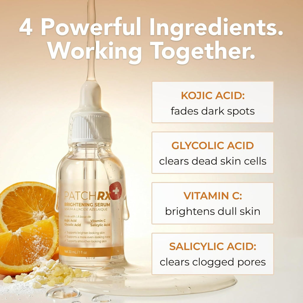 Kojic Acid Serum with Turmeric. Niacinamide & Glycolic Acid - Dark Spot Remover for Face. Hyperpigmentation Treatment & Skin Brightening Serum : Beauty & Personal Care