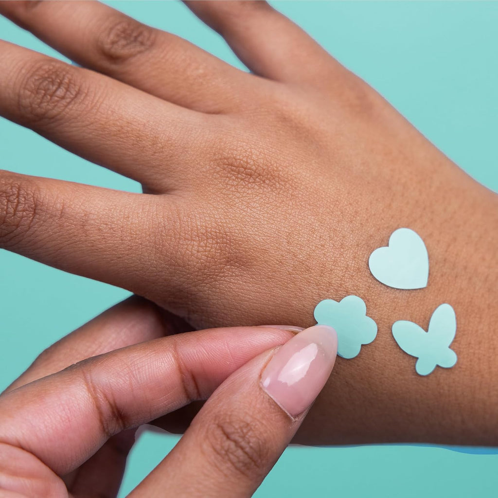 Proactiv Zits Happen Design Acne Patches. Hydrocolloid Spot Treatment with Salicylic Acid. Heart. Flower & Butterfly Shapes. Dermatologist-Developed. 30-Count
