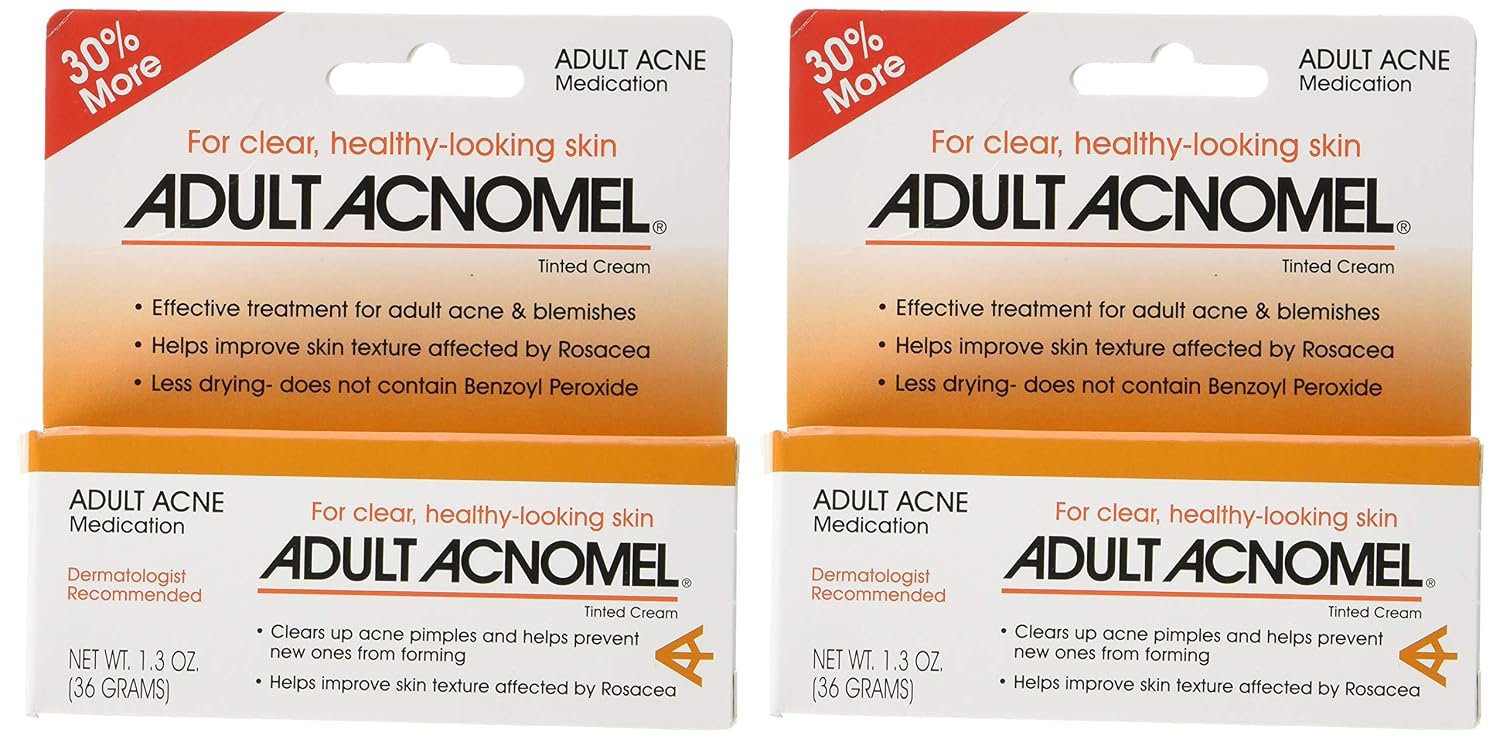 Adult Acnomel Acne Medication 1.3 Oz (Pack Of 2) : Health & Household