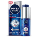 NIVEA MEN Age Defense Advanced Face Serum for Dark Spots with Thiamidol (TM) + Hyaluronic Acid. Fast-Absorbing Face Serum for Men Helps Reduce Look of Dark Spots. Fine Lines & Wrinkles. 1 Fl Oz Bottle : Beauty & Personal Care