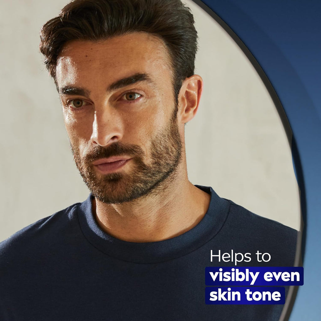MEN Age Defense Advanced Face Serum for Dark Spots with Thiamidol (TM) + Hyaluronic Acid. Fast-Absorbing Face Serum for Men Helps Reduce Look of Dark Spots. Fine Lines & Wrinkles. 1 Fl Oz Bottle : Beauty & Personal Care
