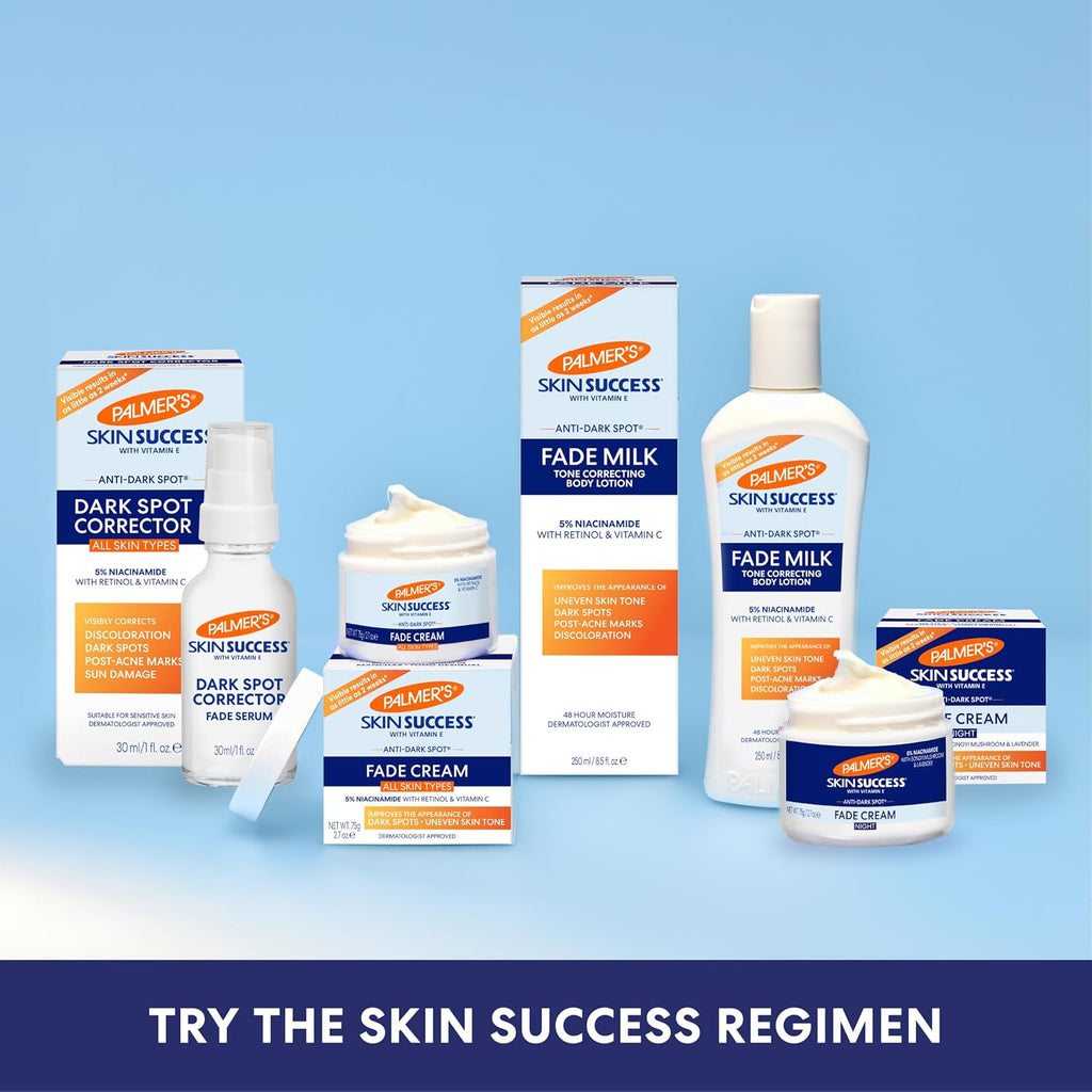 Palmer's Skin Success Anti-Dark Spot Fade Cream with Vitamin E and Niacinamide. for All Skin Types 2.7 Ounce : Beauty & Personal Care